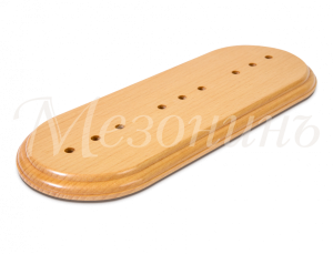 Подложка трехместная "Элегант", цвет- без тонировки, ТМ "МЕЗОНИНЪ" GE70713-00 GE70713-00