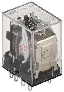 Реле РЭК78/4(MY4) 3А 24В AC IEK RRP20-4-03-024A