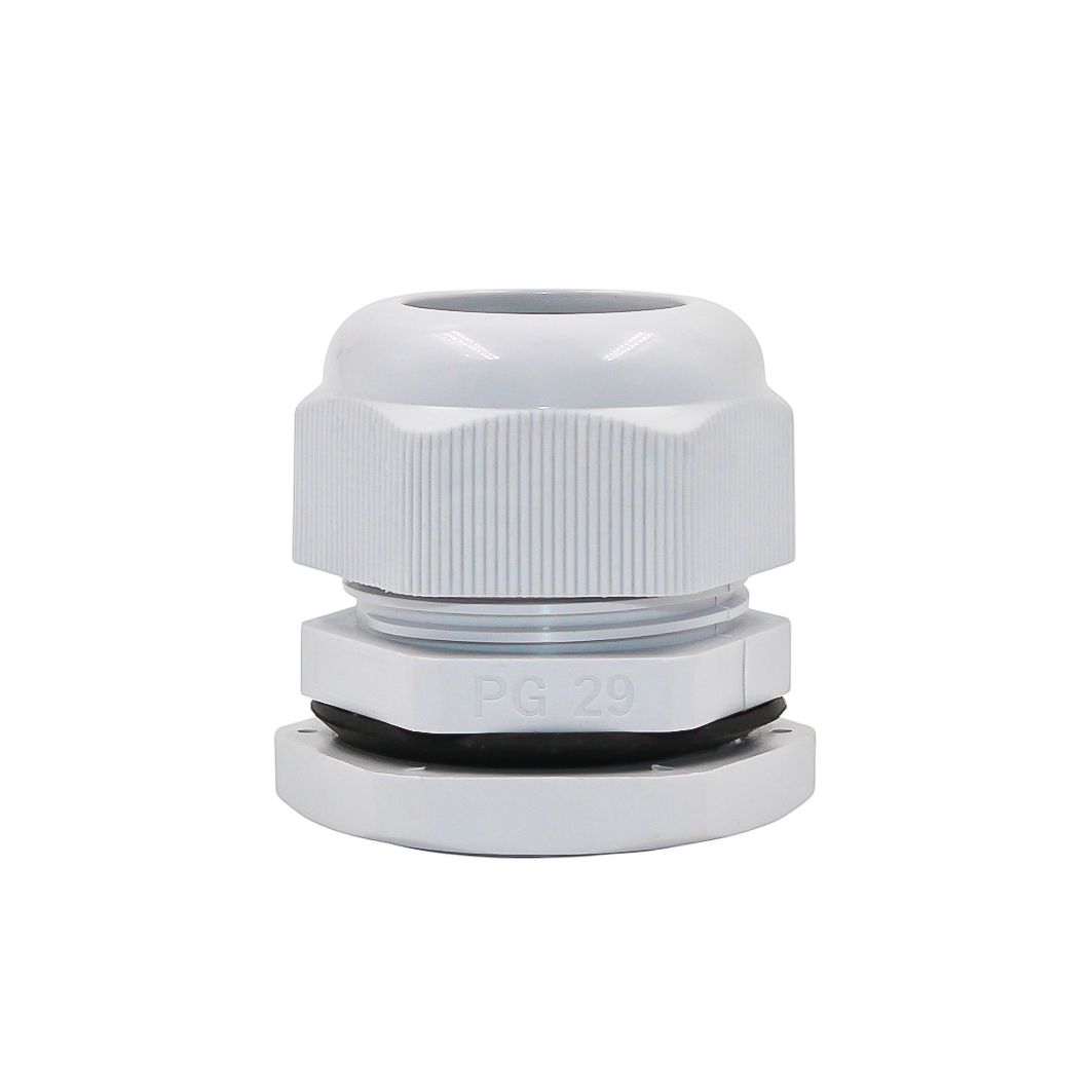 Ввод кабельный PG-29 серый, нейлон, IP68 (d кабеля 18-25 мм) DEKRON 0807-0009