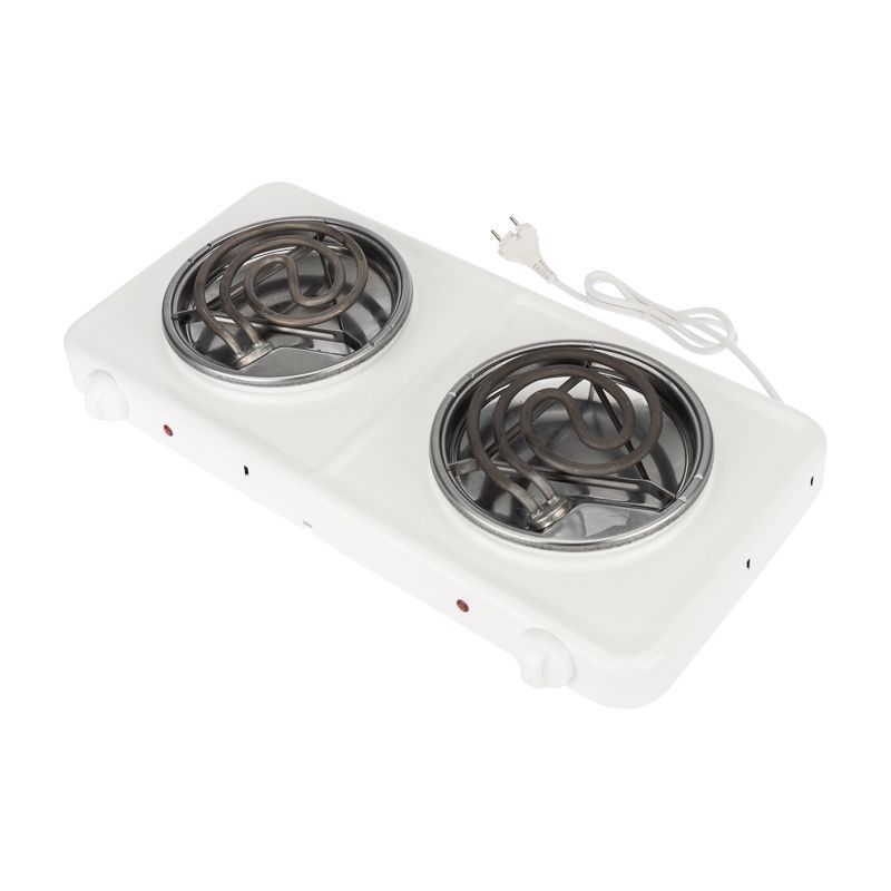 Электроплитка двухконфорочная, ТЭН 2,0 кВт/220В, белая ЭПТ2-2,0/220 ПСКОВА-2 70-0117