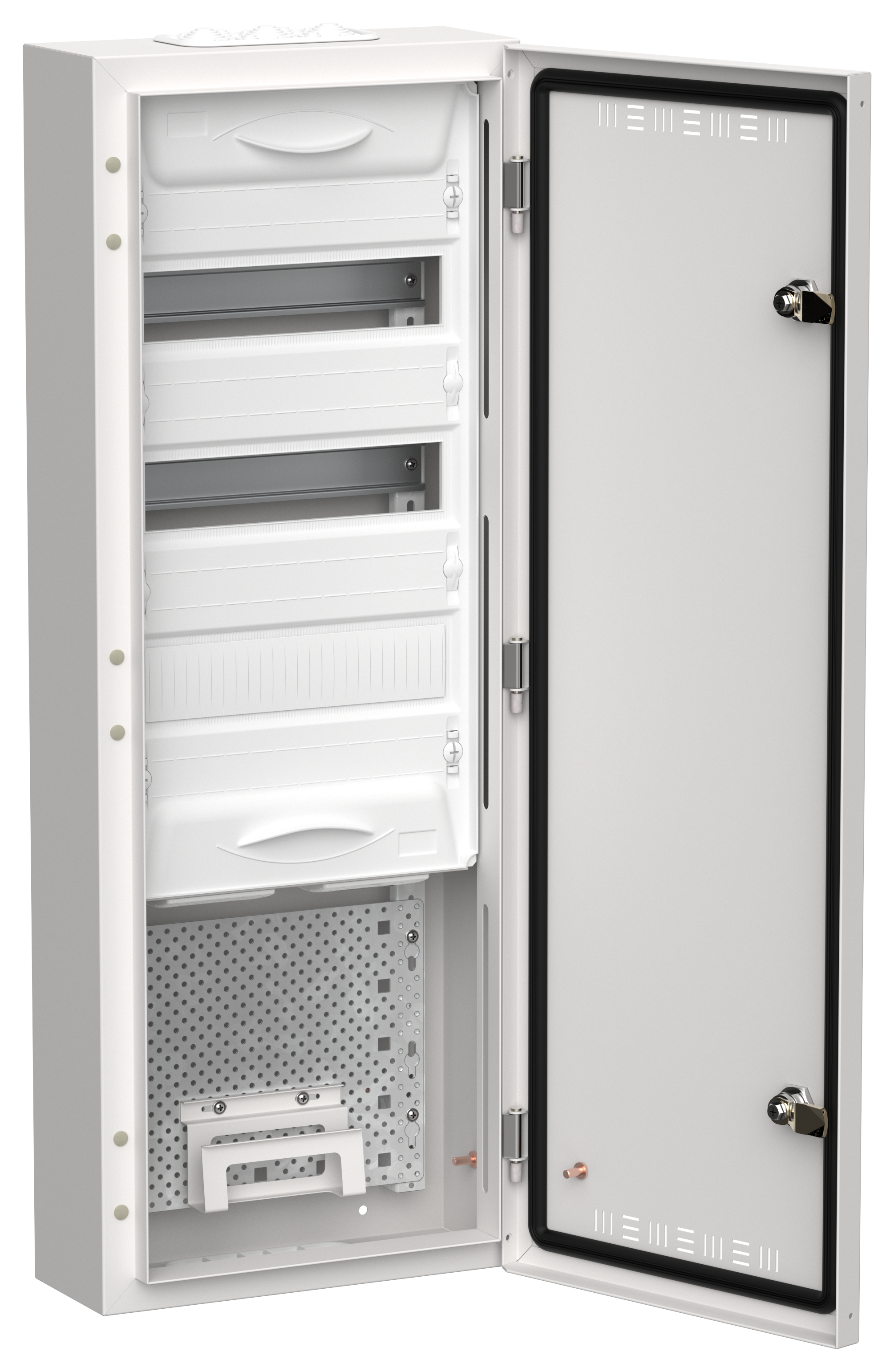 TITAN 5 Корпус комбинированный ЩРн-36 (1х60) 835х310х140мм IP30 белый IEK TI5-51-N-1X060-30