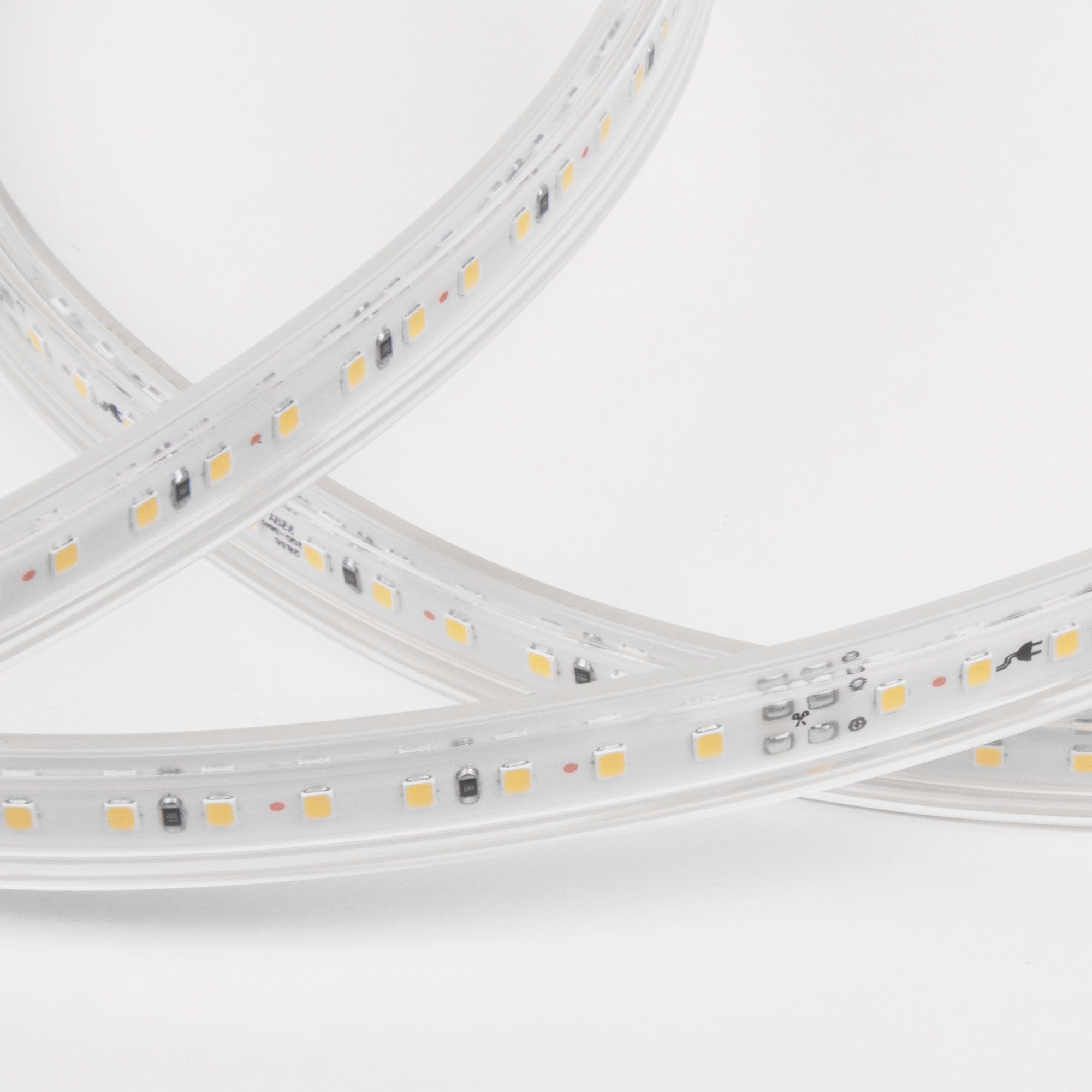 Лента светодиодная 220V 8W 60Led 2835 IP65 дневной белый, 50 м Elektrostandard - Фото 4