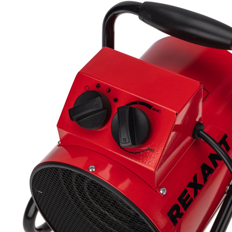 Пушка тепловая, цилиндрическая подставка, 3 кВт REXANT - Фото 5