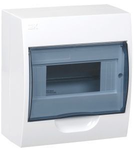 KREPTA 3 Корпус пластиковый ЩРН-П-8 IP41 белый IEK MKP12-N-08-40-20