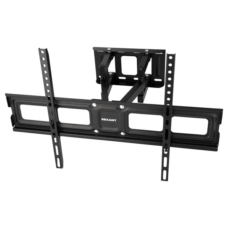 Кронштейн для телевизора 32"-65", наклонно-поворотный, двойное колено, серия HOME REXANT 38-0096