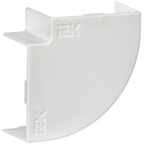 ELECOR Поворот на 90град КМП 12х12 белый (4шт/компл) IEK CKMP10D-P-012-012-K01-R