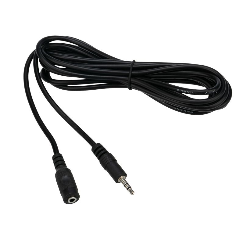 Шнур Стерео 3,5мм гнездо - Стерео 3,5мм штекер, 3м REXANT - Фото 4