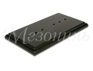 Подложка двухместная "Престиж", цвет - венге, ТМ "МезонинЪ" GE70717-36 GE70717-36