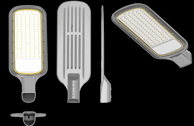 Светильник уличный светодиодный консольный ДКУ LIGHT 8018 120W IP65 (КСС "Ш", 5000К) LL8018-120W