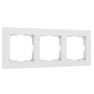Рамка на 3 поста Hammer (белый) Werkel W0032401