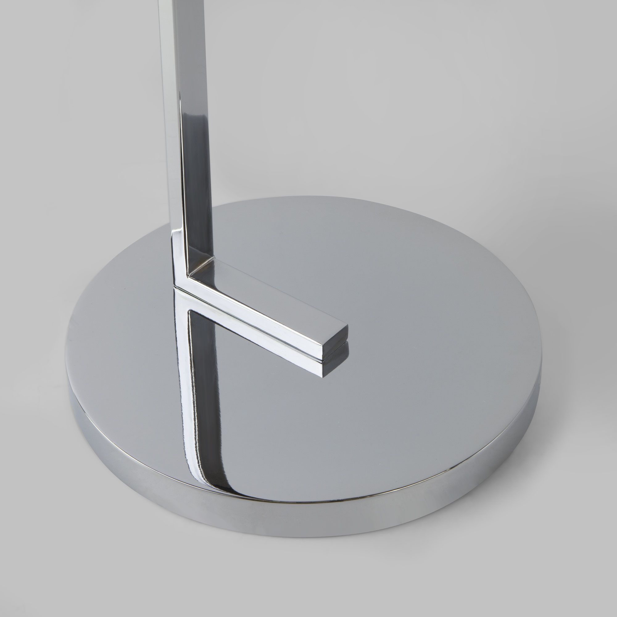 Напольный светильник с плафоном 01214/1 хром  Eurosvet - Фото 3