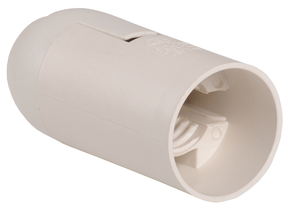 Патрон подвесной Ппл14-02-К02 пластик Е14 белый (индивидуальный пакет) IEK EPP20-02-02-K01