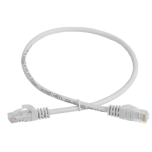 Шнур коммутационный (патч-корд) кат.5E UTP 2м серый GENERICA PC01-C5EU-2M-G