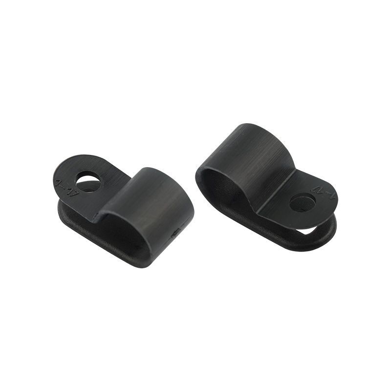 Скоба под винт 9мм, черная (50 шт/уп) REXANT 07-4409-1