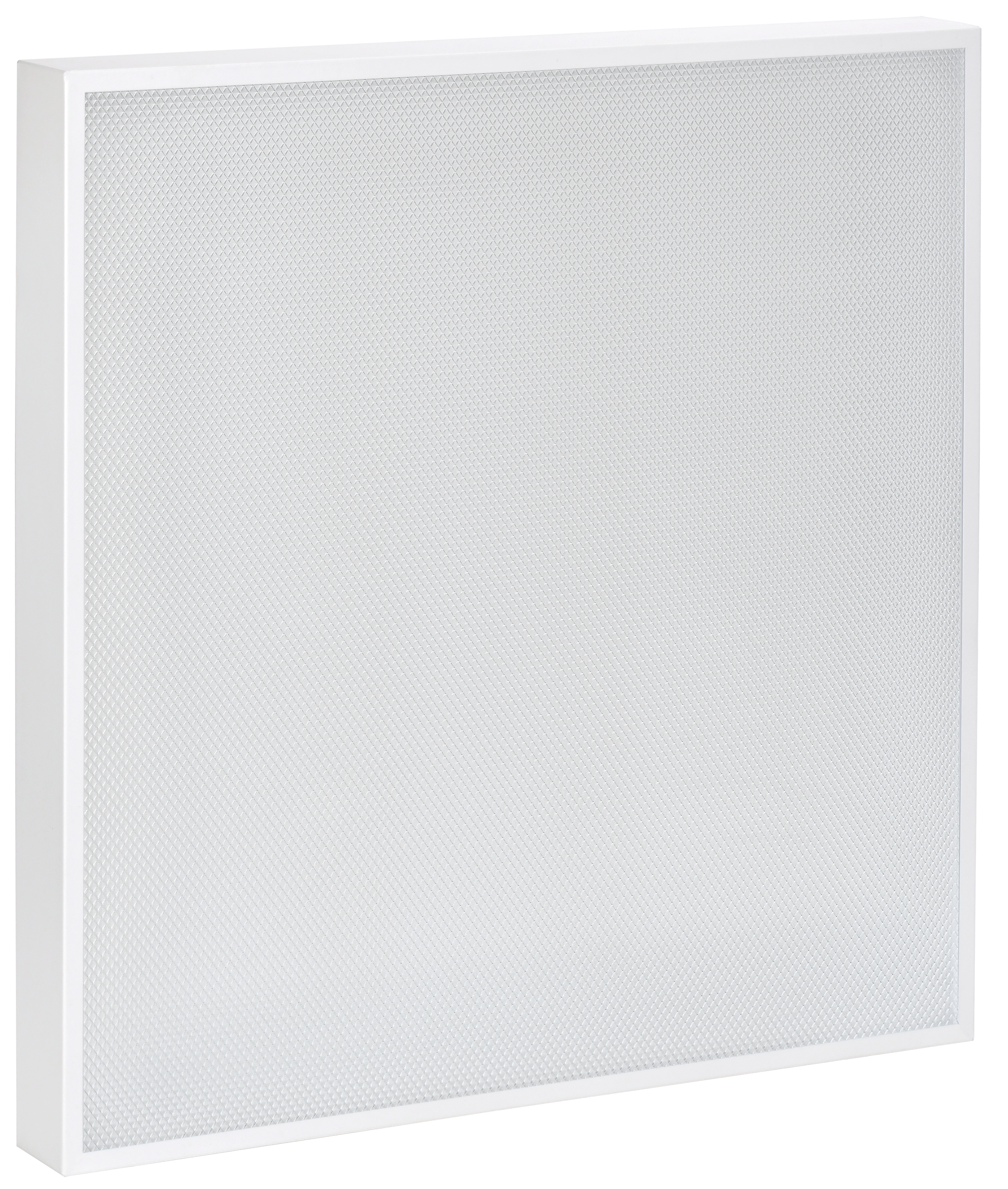 LIGHTING PRO Светильник светодиодный ДВО 2001 30Вт 4000К IP40 588х588мм Грильято призма IEK
