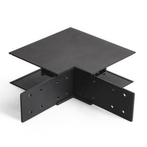 Угловой соединитель внешний для магнитного шинопровода WOLTA WML-SOC/01B WML-SOC/01B