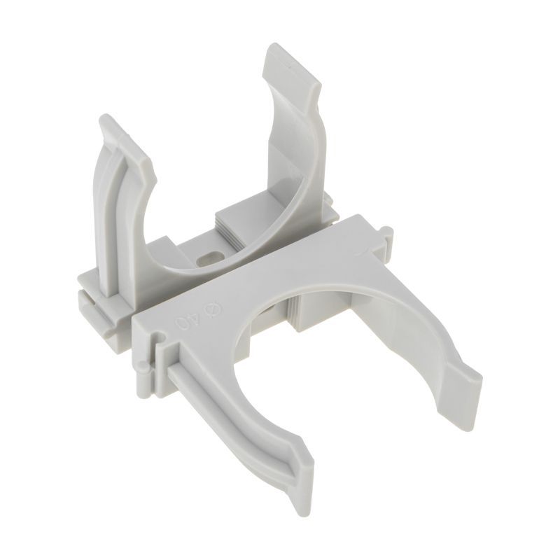 Крепеж-клипса для монтажного пистолета Ø 40 мм, серая (25 шт/уп) REXANT 28-0440-1