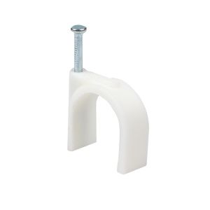 Скоба крепежная круглая (25мм.) (50шт.) EKF plcn-sr-25