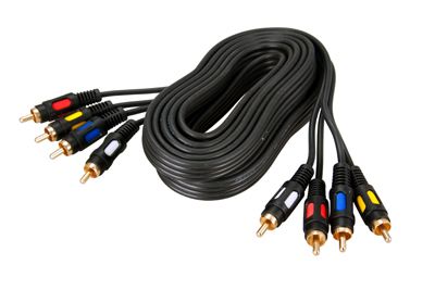 Шнур 4RCA Plug - 4RCA Plug 1,5м, Gold REXANT - Фото 2