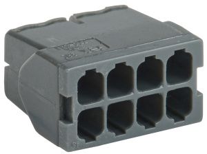 Строительно-монтажная клемма СМК 772-248 компактная с пастой (4шт/упак) IEK UKZ31-248-004