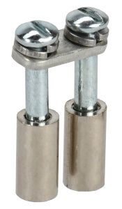Перемычка в сборе для колодки клеммной CTS 4мм2 2PIN IEK YCT10-00-K03-004-A-2P
