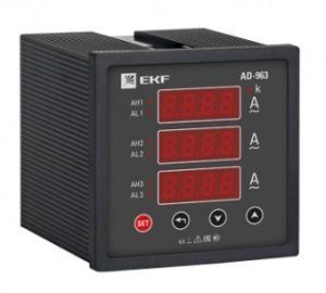 AD-963 цифровой на панель (96х96) трехфазный EKF PROxima ad-963