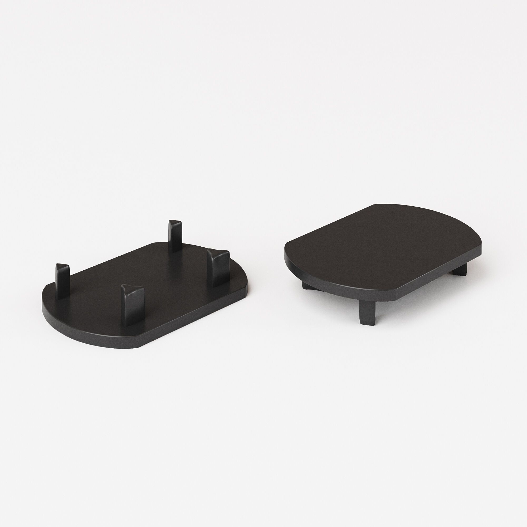 Slim Magnetic Заглушка для шинопровода Round (черный) (2шт) 85134/00 Elektrostandard a064724