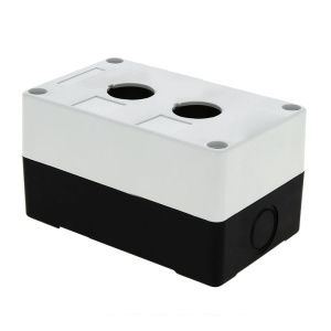 КП102 пластиковый 2 кнопки белый EKF cpb-102-w