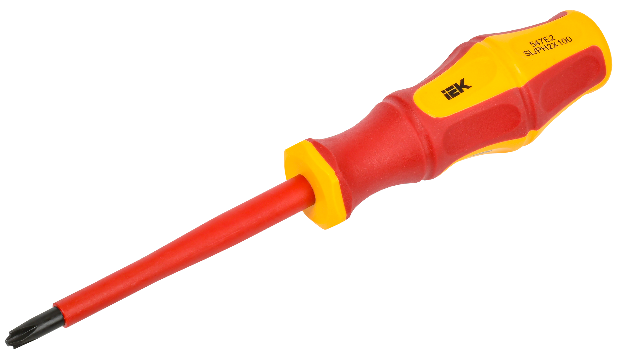 ARMA2L 3 Отвертка диэлектрическая PH/SL2х100 К3 IEK A2L3-SC30-K3-HS-20-100