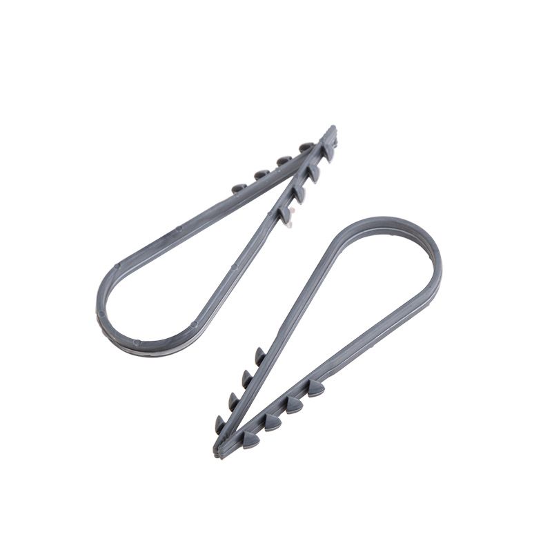 Дюбель-хомут нейлоновый 19-25 мм, серый (100 шт/уп) PROconnect 07-4503-3