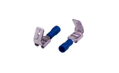 Клемма плоская изолированная РПи-О 2.5-(6.3)/РпИо 2.5-7.5 гнездо 6.6 мм + штекер - 6.3 мм 1.5-2.5 мм² REXANT 08-0424