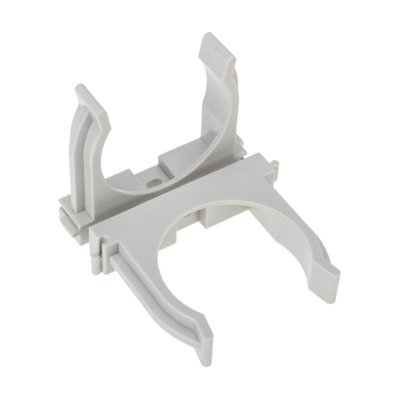 Крепеж-клипса для монтажного пистолета Ø 50 мм, серая (25 шт/уп) REXANT 28-0450-1