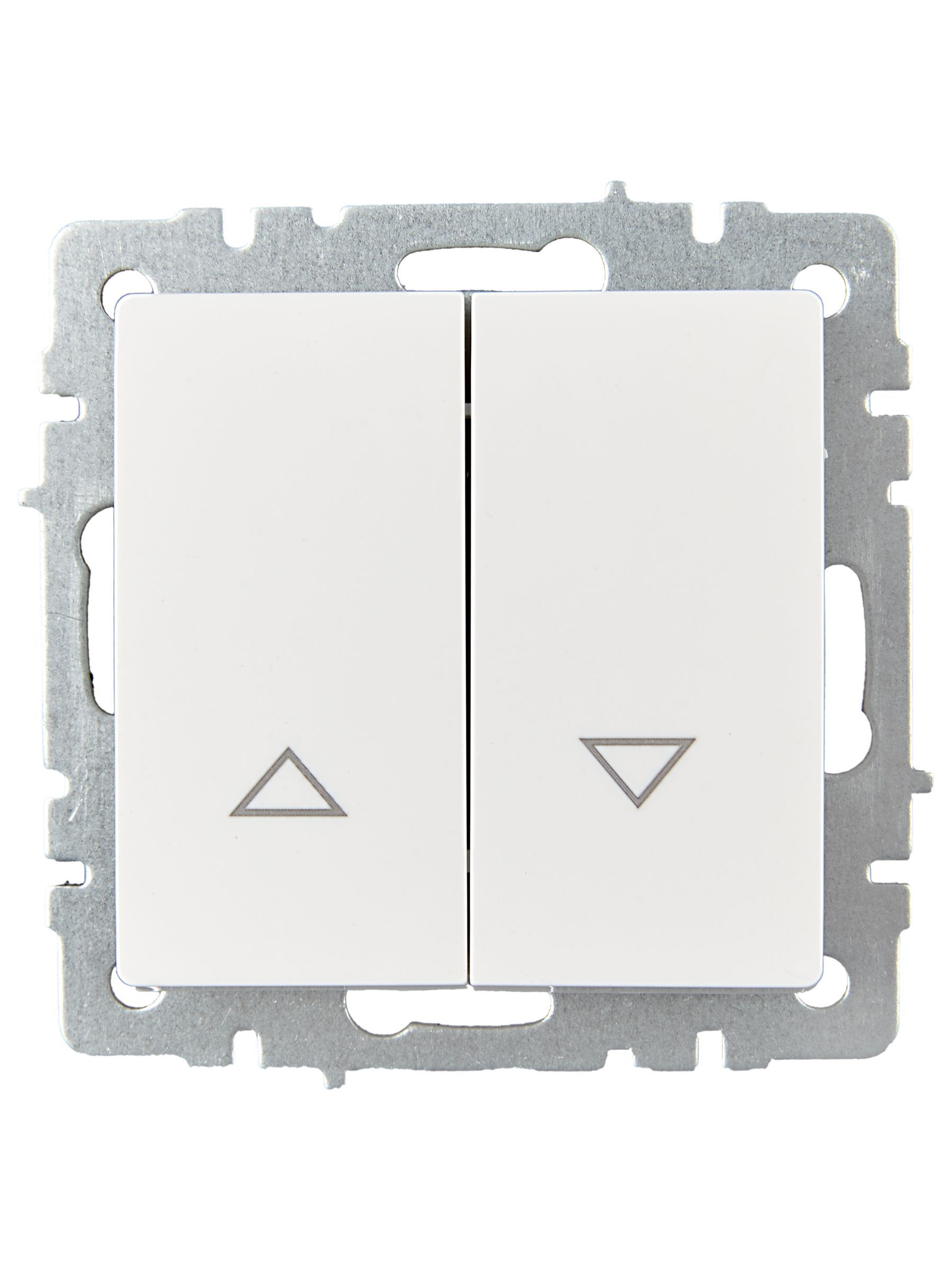 BRITE Выключатель жалюзи 10А ВС10-1-5-БрБ белый IEK - Фото 7