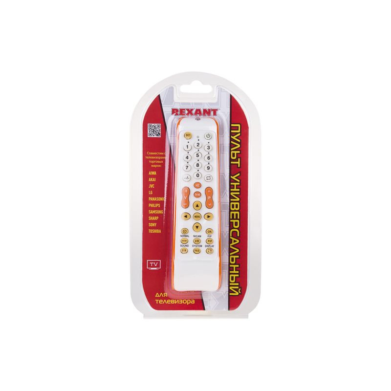 Пульт универсальный для телевизора RX-952 REXANT - Фото 4