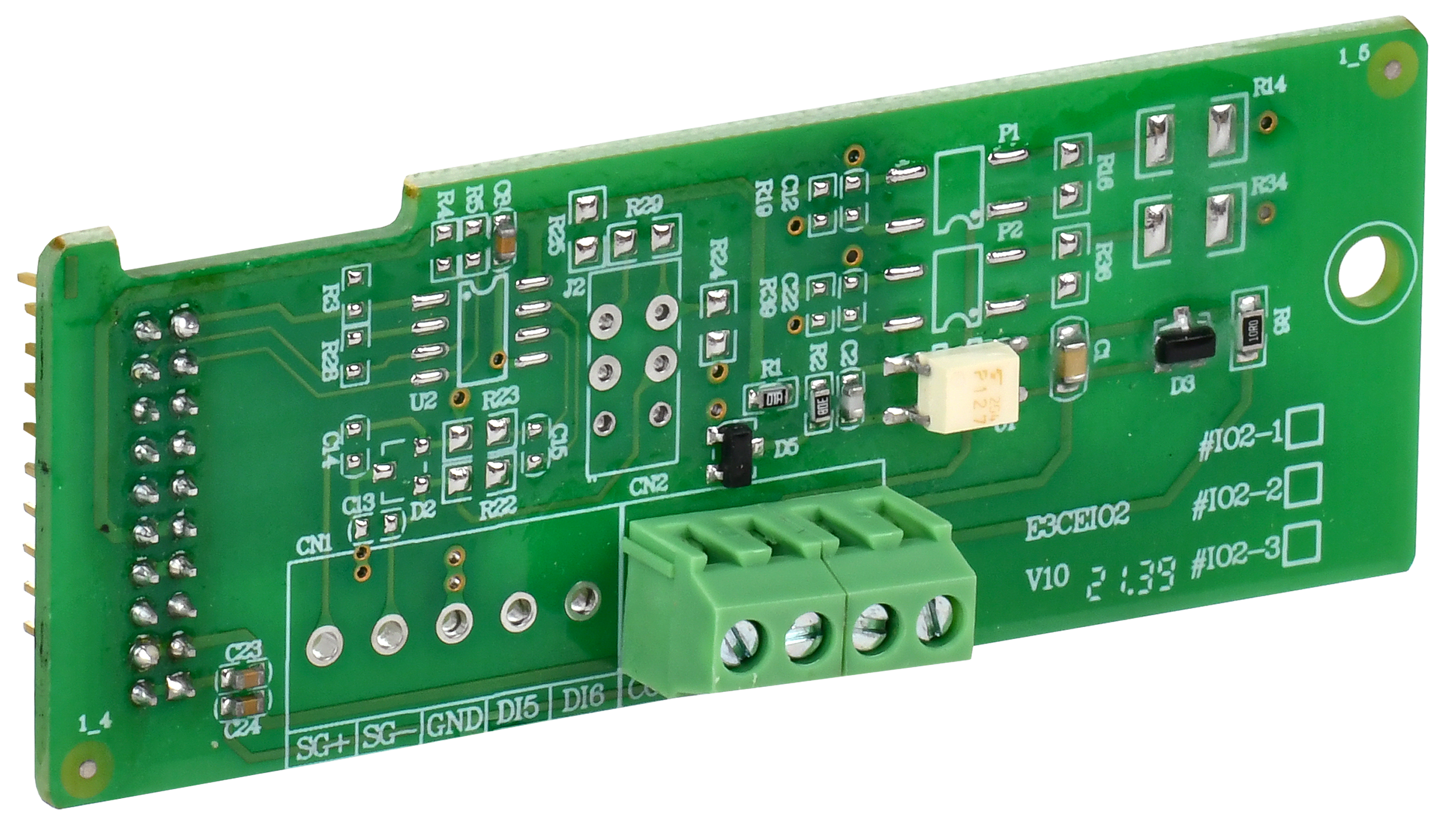 Плата расширения входов/выходов ПЧ A150 2 цифровых входа ONI EC-A150-IO2-3