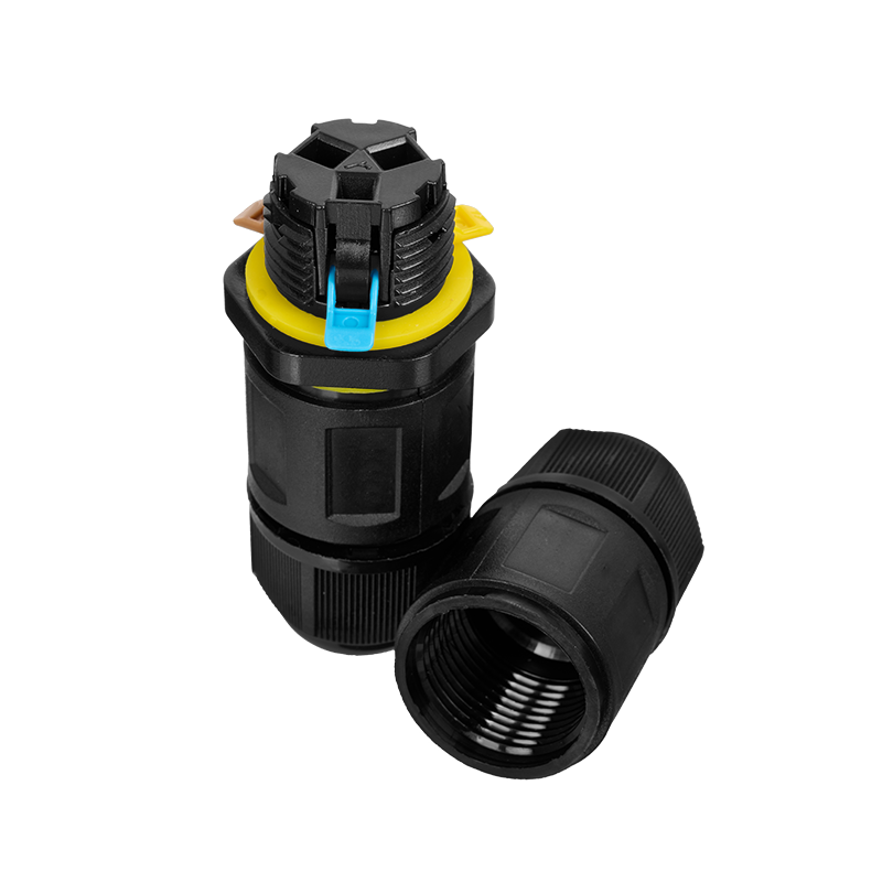 Герметичный соединитель WOLTA WTB-WBS/03B IP68 черный 94х25мм 1/50/300 WTB-WBS/03B