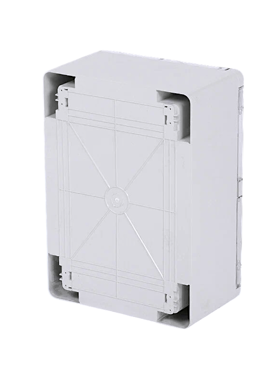 Корпус пластиковый ЩМПп 400х300х170мм прозрачная дверь IP65 DEKRON - Фото 2