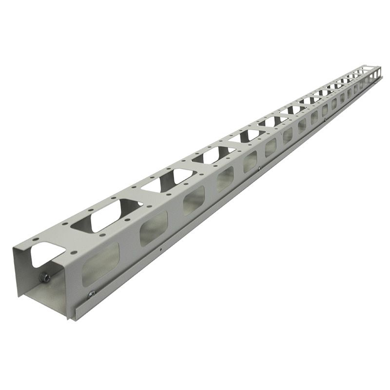 Органайзер кабельный вертикальный 42U, Standart с крышкой, ширина 100мм REXANT 04-2640