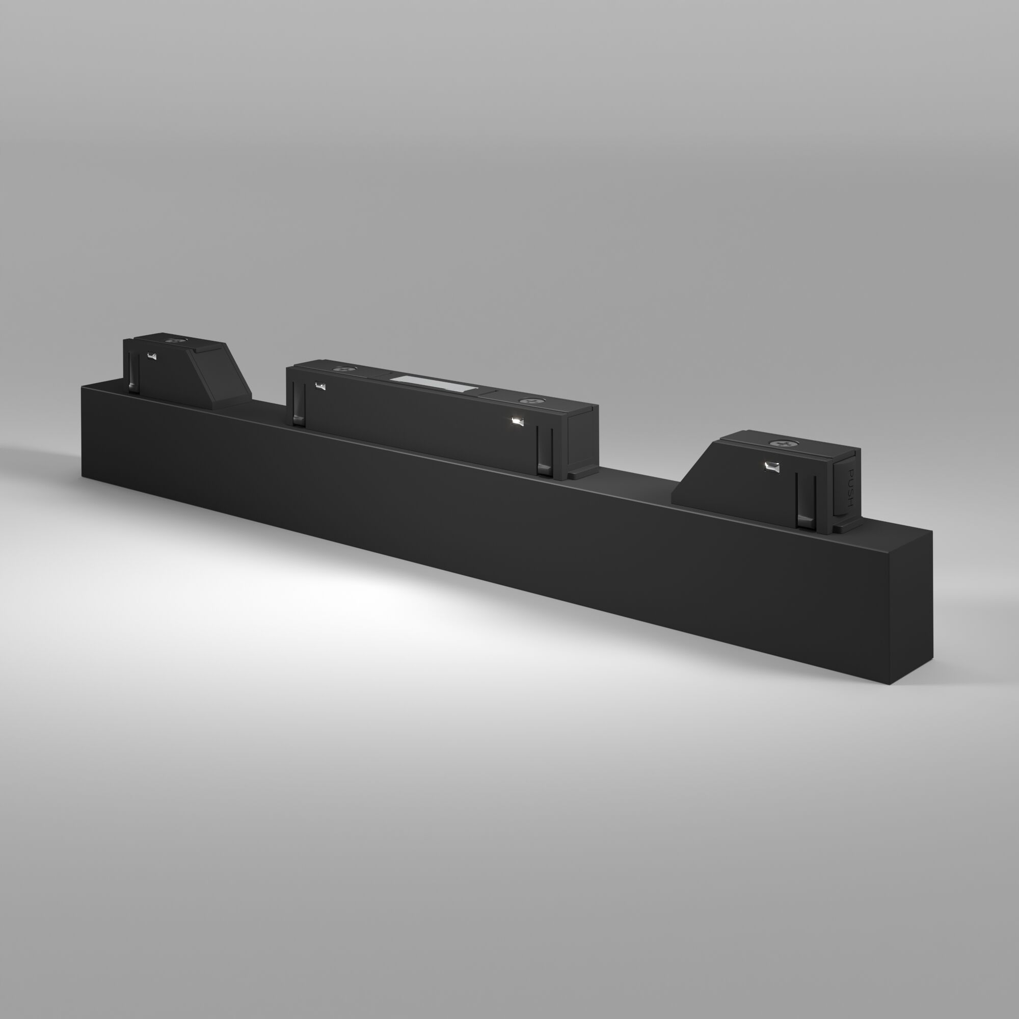 Slim Magnetic Умный трековый светильник 10W 2700-6500K Dim L01 (чёрный) 85076/01 Elektrostandard - Фото 3