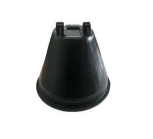 Держатель кровельный пластиковый с бетоном с двумя фиксаторами Н-110мм 30011