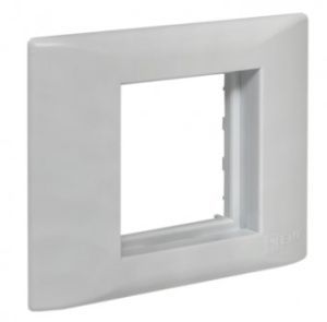 Рамка+суппорт 2 модуля (1 пост) для парапетного кабельного канала EKF C-Line sup-2-105-50