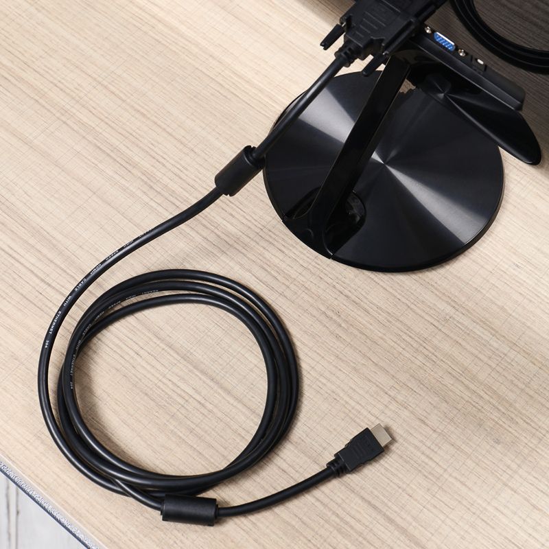 Шнур HDMI - DVI-D, 2м, Gold, с фильтрами REXANT - Фото 3