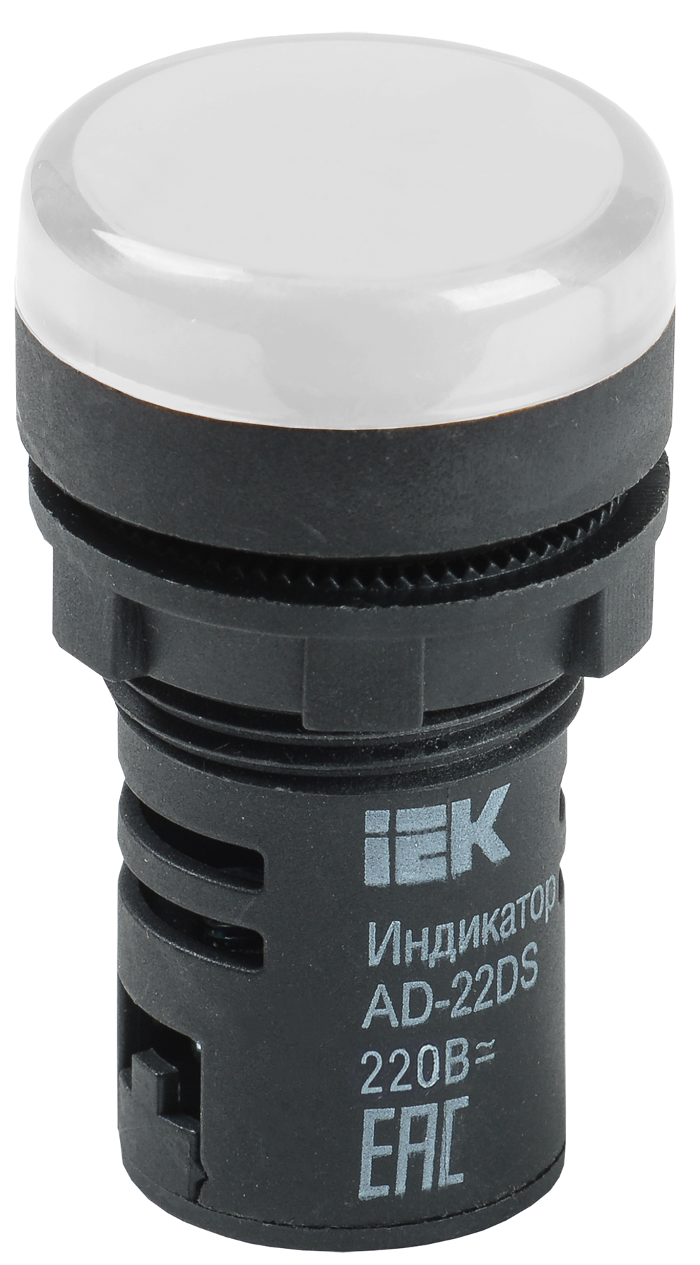 Лампа AD22DS(LED)матрица d=22мм белый 230В IEK