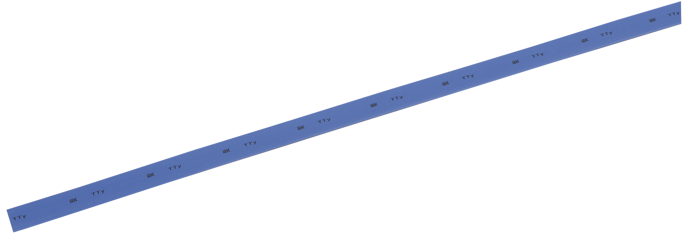 Трубка термоусадочная ТТУ нг-LS 60/30 синяя (1м) IEK