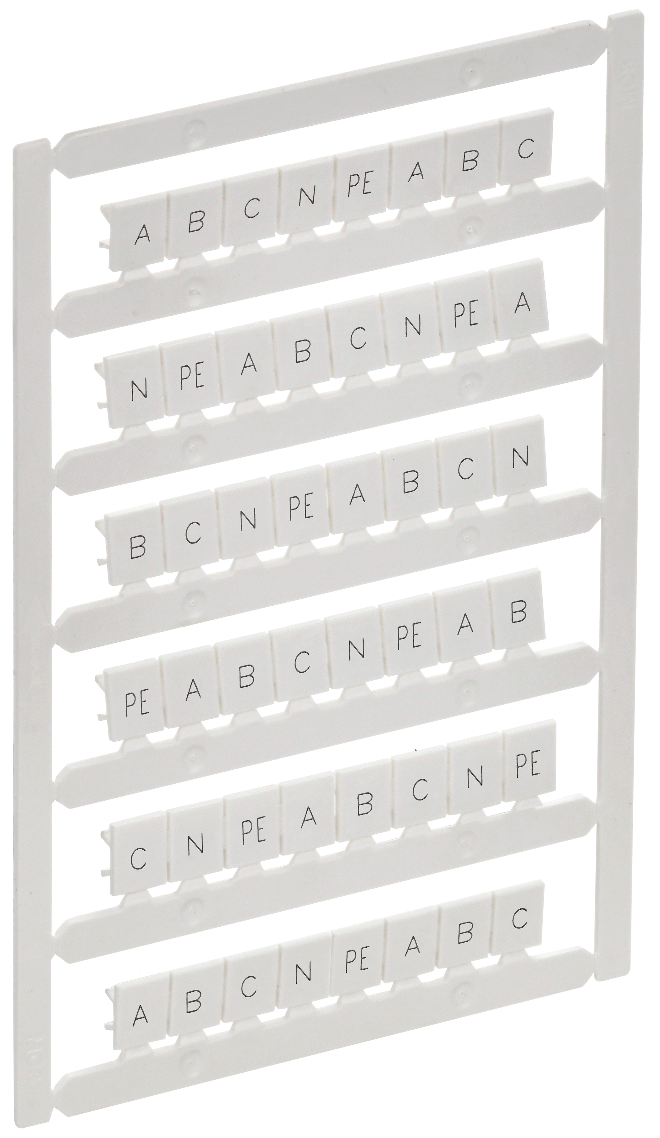 ARMAFIX Маркер для CTS 6мм2/CP 10мм2 "A; B; C; N; PE" IEK AF-CT10D-M-006-21