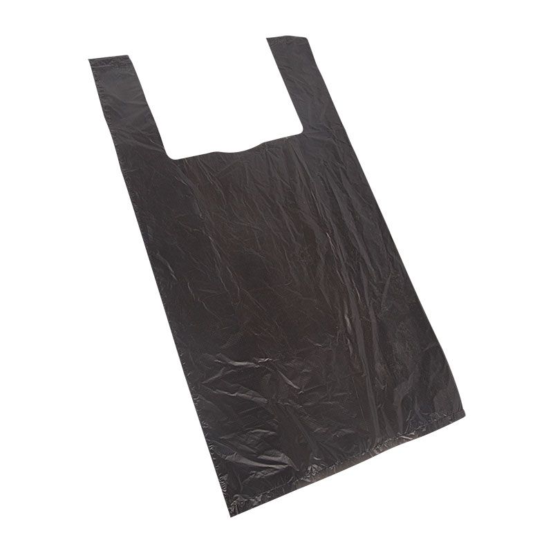 Пакет майка ПНД 30+16*60, 15мкм черная (100шт./уп) 61-0205