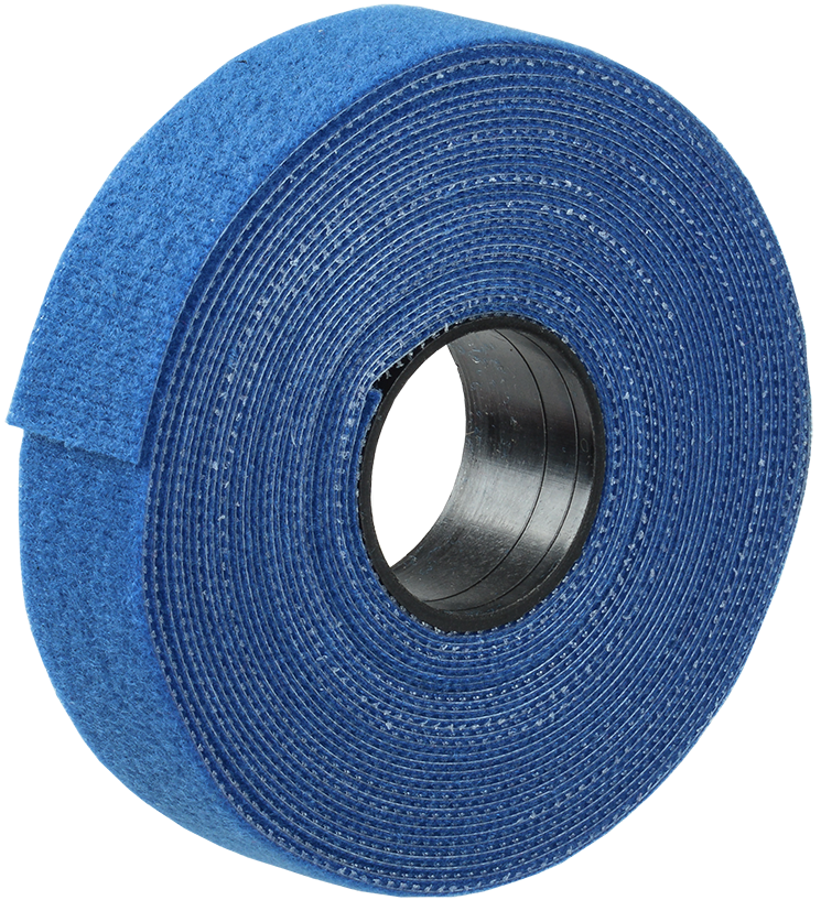 Хомут-липучка ХКл 20мм синий (5м/ролл) IEK UHL11-20-5M-K07