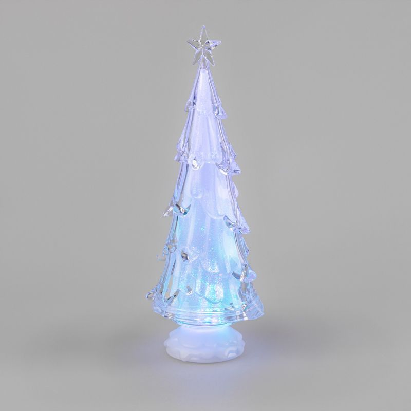 Фигура на подставке Елочка со звездой 37 см 513-026