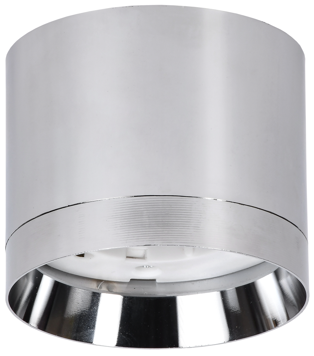 LIGHTING Светильник 4015 накладной потолочный под лампу GX53 хром IEK LT-UPB0-4015-GX53-1-K23