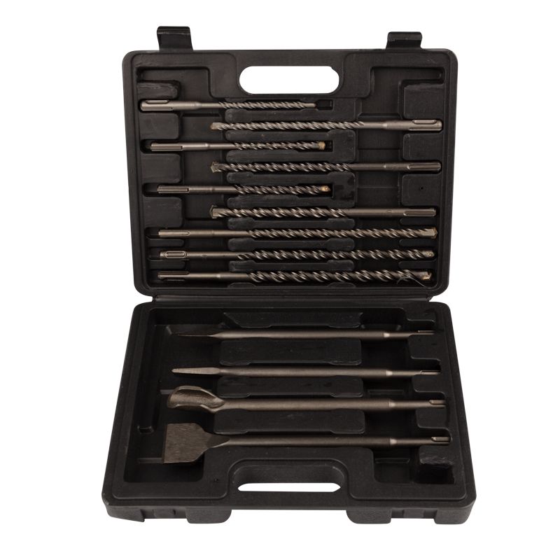 Набор буров и долот SDS PLUS, 13 предметов KRANZ KR-91-0409